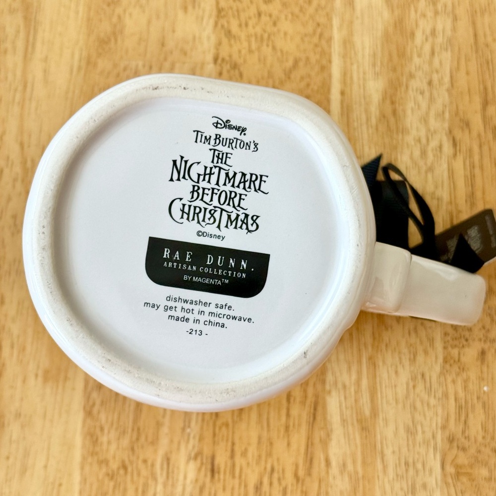Rae Dunn x Disney Nightmare Before Christmas JACK Double Sided Mug NEW! - Picture 4 of 4